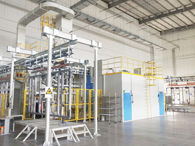 機(jī)器人懸鏈通過(guò)式噴砂機(jī)